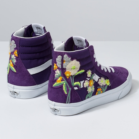 Vans Shoes - Vans Vans Floral Chenille Sk8-hi NWT